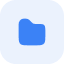 Folder Icon with Background