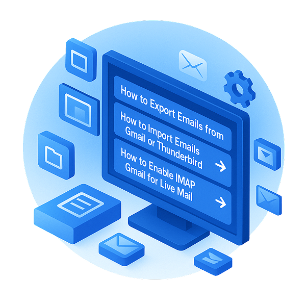 Computer with security shield and checkmark